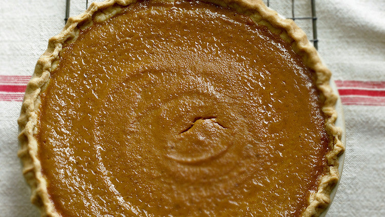 Housemade Pumpkin Pie, Local & Organic, Vegan
